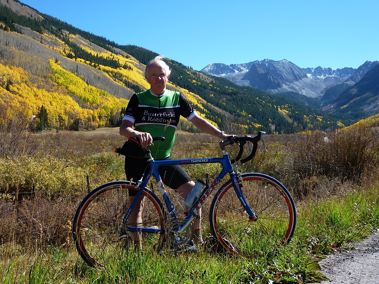Chris Crowley biking